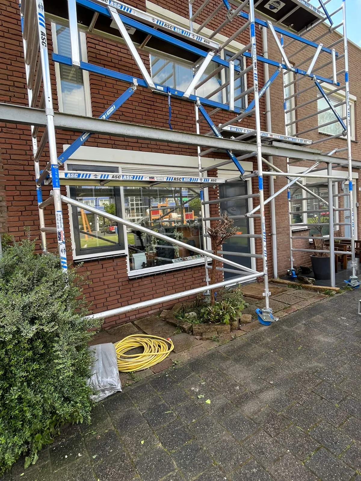 Schoorsteenherstel door Nijman Gevelrenovatie